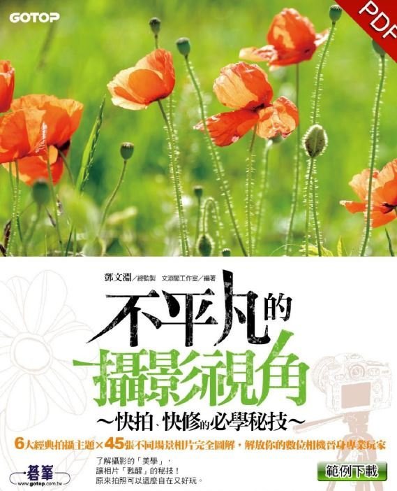 资源《《不平凡的摄影视角:快拍、快修的必学秘技》[pdf]》的海报