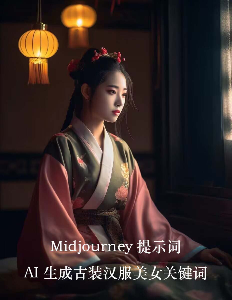 资源《Midjourney关键词-AI生成中国风古装汉服美女人像提示关键词》的海报