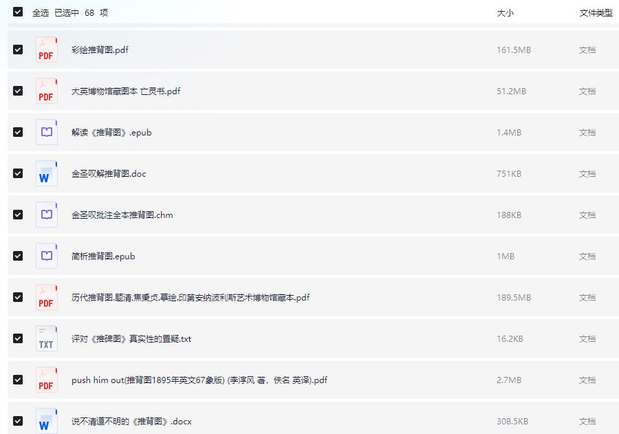 资源《推背图 资料全集》的海报