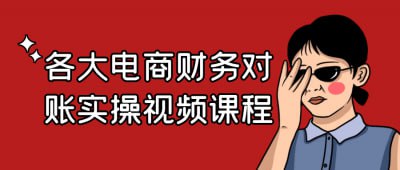 资源《各大电商财务对账实操视频课程》的海报