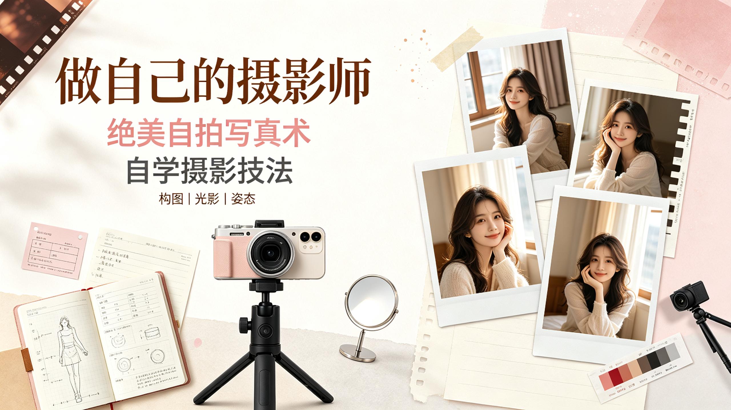 资源《《做自己的摄影师：绝美自拍写真术》[PDF]》的海报