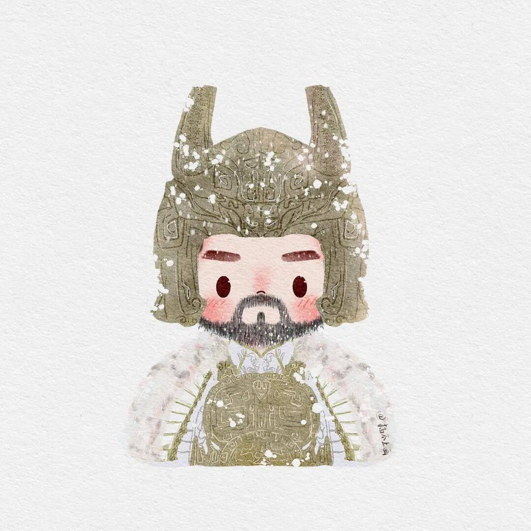 资源《封神系列头像，经典神话人物封神Q版头像》的海报